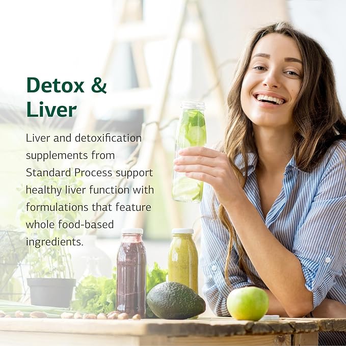 Standard Process Livaplex - Whole Food Bowel, Digestion and Digestive Health, Liver Health and Gallbladder Support with Spanish Black Radish, Betaine Hydrochloride, and Organic Carrot - 90 Capsules